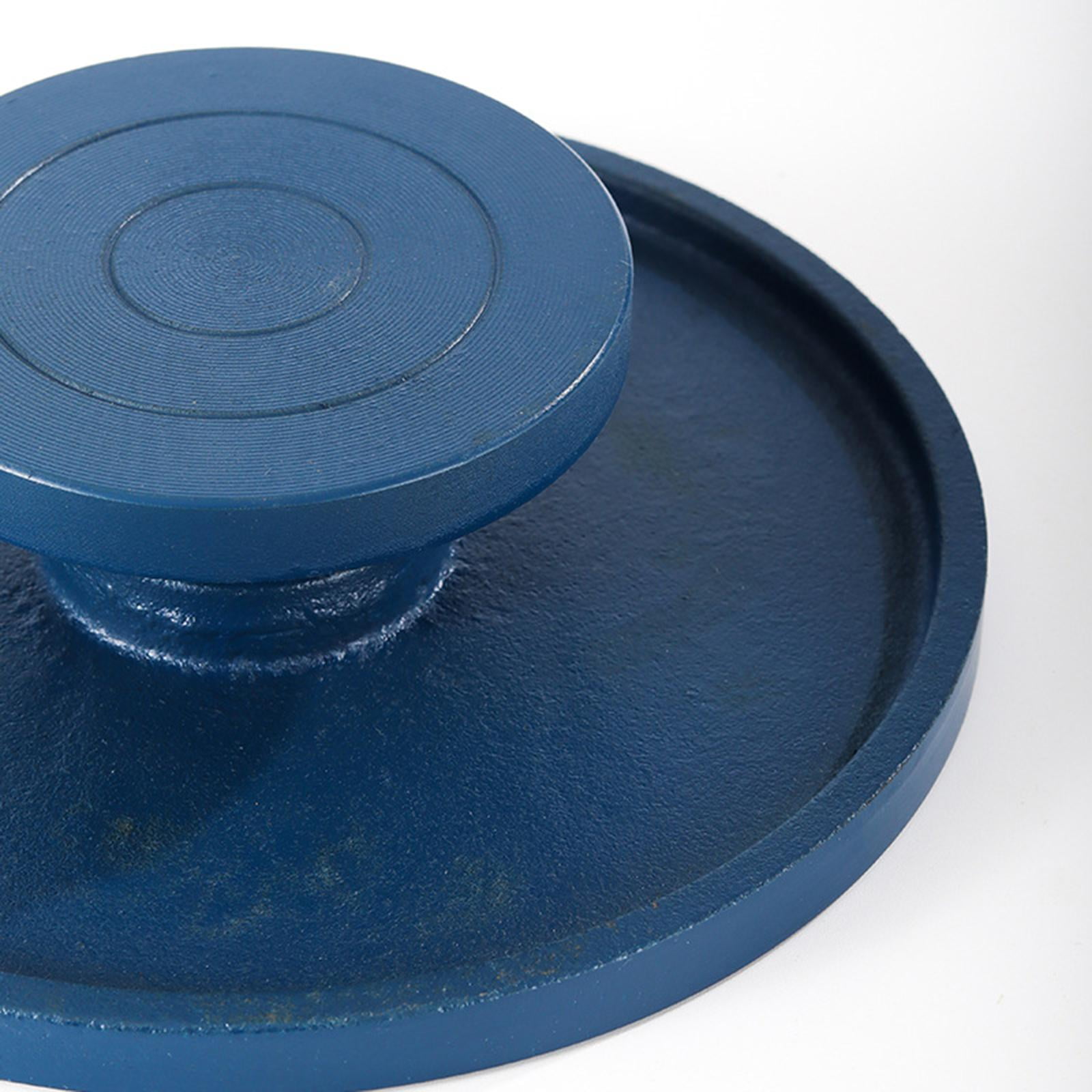 15cm Pottery Banding Wheel Sculpting Wheel Metal Construction Pottery Tool Durable Rotating Table Turntable for Model Marking, Artistic Work
