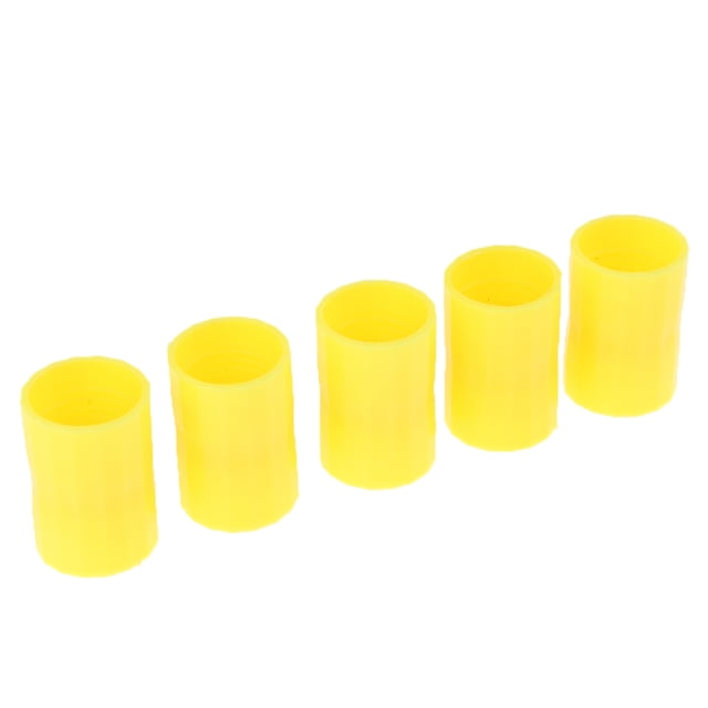 5 X Tubos Botella Conector Homeschool Science Sensorial Amarillo Zulema Conectores de botella