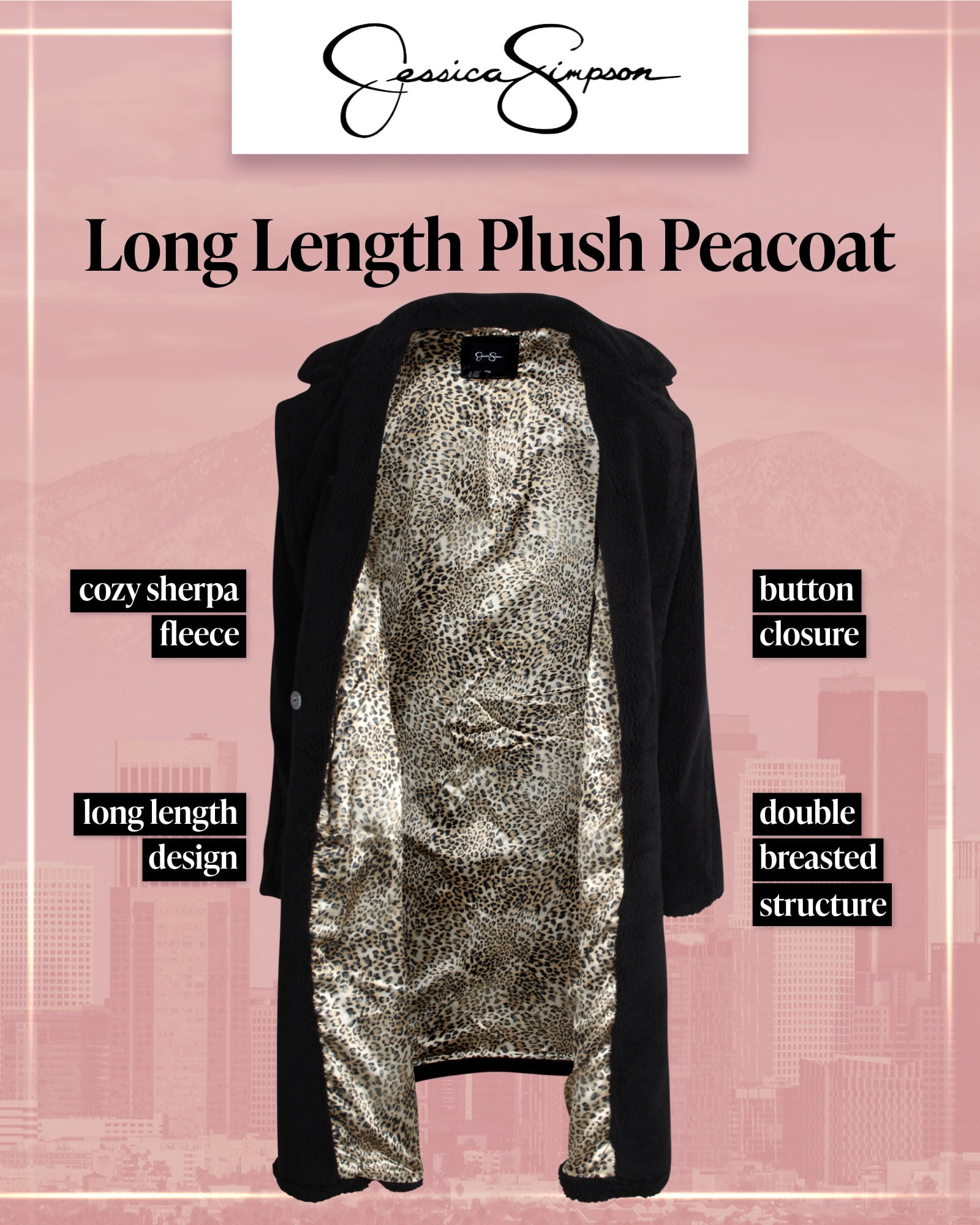 Jessica simpson peacoat deals
