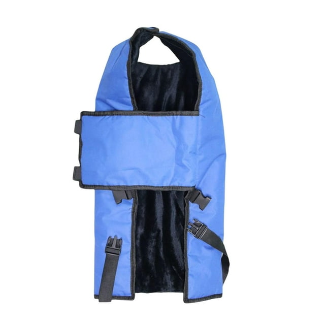 Calf Outerwear Belly Protection Thick Clothing Winter Warming Blanket Soft Fleece Lining