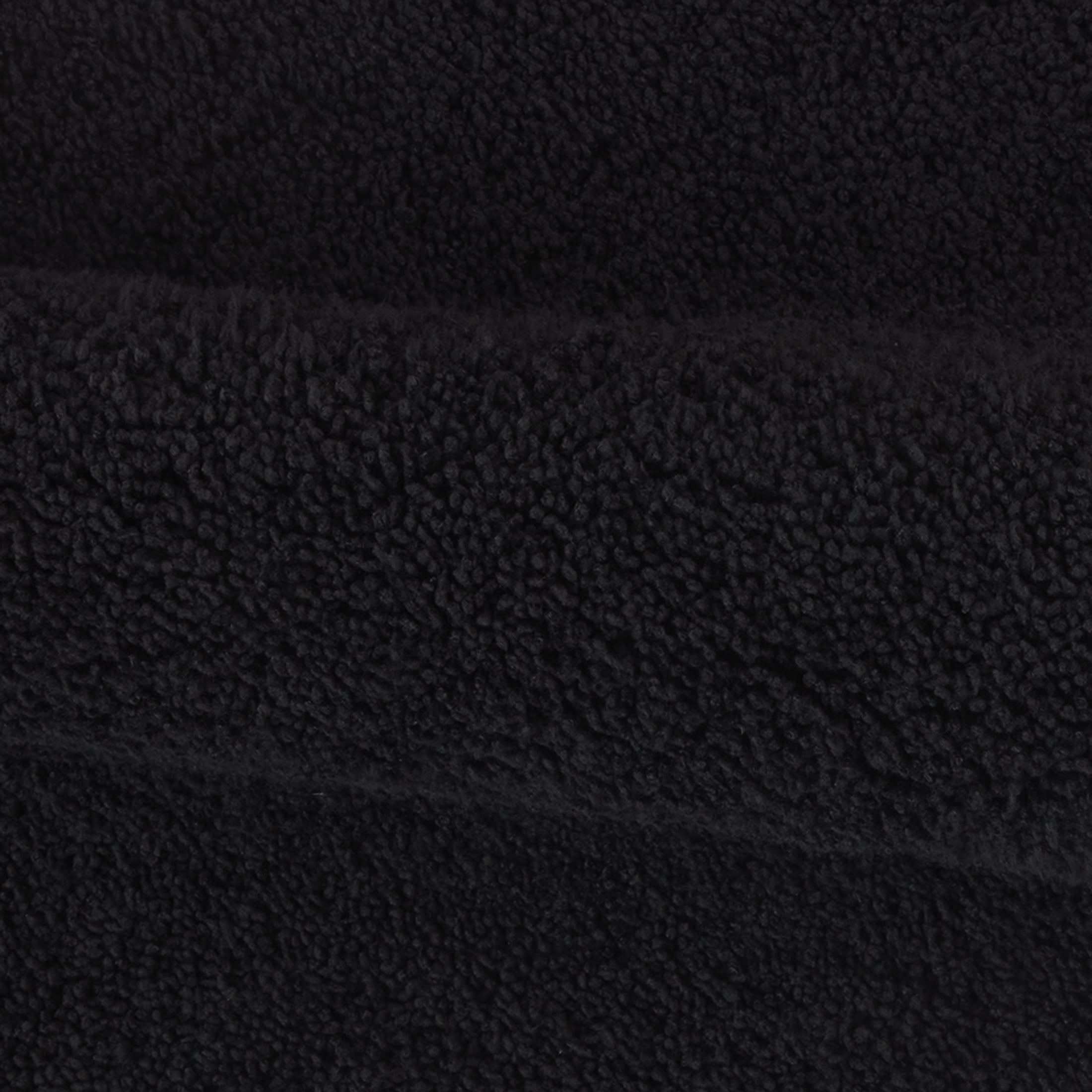 Mainstays Performance Recycled Polyester Bath Rug, Rich Black, 24 in x 40 in