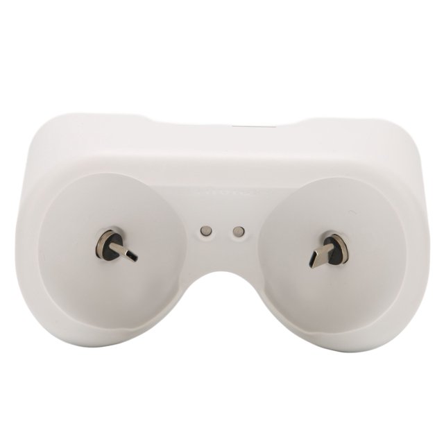 Conjunto de estación de carga magnética base de carga del controlador VR de alta estabilidad Aspecto elegante Instalación fácil con luz indicadora para Oculus Quest 2