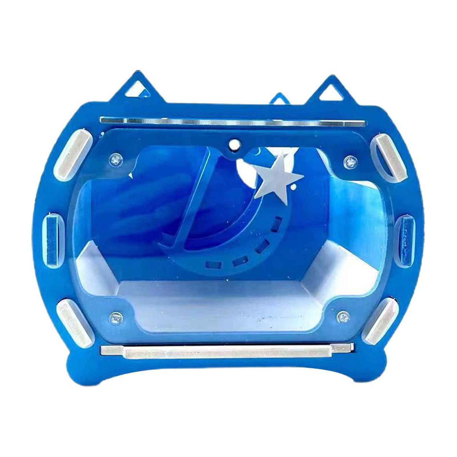 Hamster Cage, Hamster Carry Case, Travel Cage Pouch Durable Pet Carrier Cage, Pet Travel Carrier for Rats Rabbit Chinchillas Small Pets Camping Blue