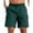 Green, variant on Cargo Shorts for Men Athleticout Short Pants Summer,Zipper Pockets Relaxed Fit Casual Elastic Waist Mens Shorts
