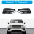 thumbnail image 6 of Front Bumper Fog Light Grille Fog Lamp Grille Cover for XC90 2020 to ONWARDS, 6 of 14