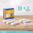 thumbnail image 3 of FURCLAN Replacement Filters for 8L Stainless Steel Dog Water Fountain, 10 count with 2 Sponges, Activated Carbon, All Life Stages, 3 of 6