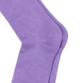 thumbnail image 3 of Chiristmas Women Stocking Candy Color Long Socks Warm Thigh High Overknee Decor Light purple YIWEI, 3 of 11