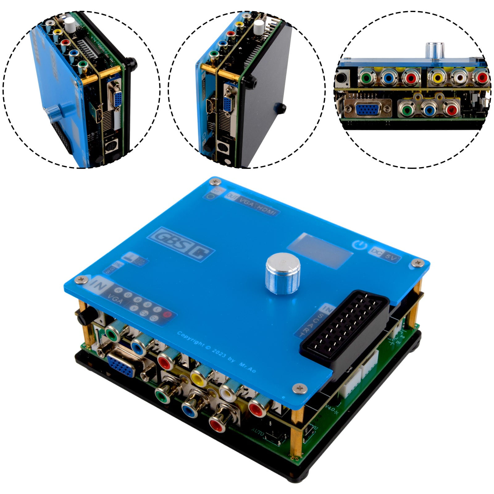 SPORTARC GBSC Convertisseur GBS Control Vidéo Gaming Transcodeur Vidéo Rétro Gaming