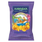 Hawaiian Brand Sweet Maui Onion Kettle Style Potato Chips, 2 oz Bag