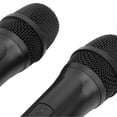 thumbnail image 2 of Dual Wireless Microphone System LED Display Receiver VHF Handheld Mic System 110‑240V Plug, 2 of 4