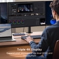 thumbnail image 3 of Estación de acoplamiento UGREEN Revodok Pro 12 en 1 Triple 4K con PD de 100 W, 3 of 8