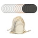 thumbnail image 5 of de 16 almohadillas desmaquillantes reutilizables de , lavables 02 shamjiam Almohadilla desmaquillante, 5 of 9