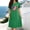 Dresses-250Green, variant on Dresses for Women Plus Size Patriotic American Flag Print T Shirt Dress Short Sleeve Crew Neck Loose Swing Casual Holiday Summer Dress Black XXXL