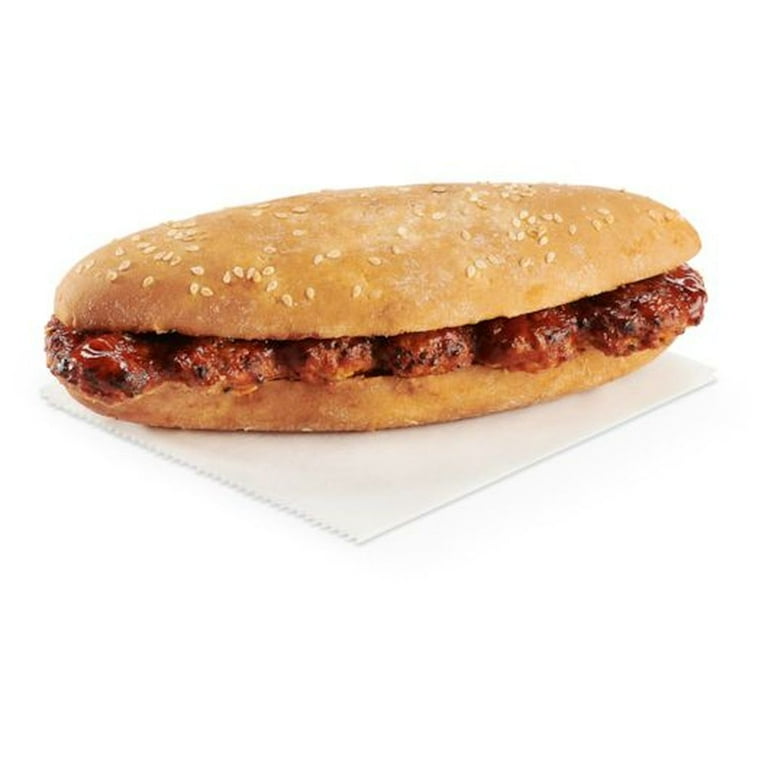 Advance Pierre Big Az Rack O Ribs Barbecue Pork Sandwich,