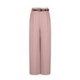 thumbnail image 4 of XFLWAM Women's Dress Pants Casual Work Business Trousers High Waist Straight Wide Leg Suit Pants with Pockets, 4 of 6