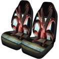 thumbnail image 2 of RYLABLUE Set of 2 Car Seat Covers Red Tentacles Getting Out of The Computer Monitor 3D Universal Auto Front Seats Protector Fits for Car,SUV Sedan,Truck, 2 of 5