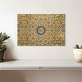 thumbnail image 2 of Elephant Stock Moroccan Ceramic Tile Abstract Wall Art - Horizontal Canvas Wall Art - Dining Room Wall Decor - Decor Elements Canvas - Orange And Blue Decor - 12" x 8", 2 of 8