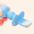thumbnail image 4 of Bueautybox Self Feeding Baby and Infant Utensils | Mini Spoon and Fork Training Utensi Baby Training Fork Spoon Set Infant Food Silicone Tableware Dishware, 4 of 7