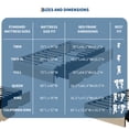 thumbnail image 2 of Bed Frame with 2 Storage Drawers, Wooden Low Profile Bed Frame, No Headboard, Wood Slat Support, Noise Free, No Box Spring Needed, Easy Assembly, 2 of 7