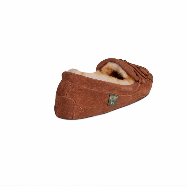 Cloud Nine Sheepskin Mens Soft Sole Moccasin Slippers  display picture 2