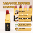 thumbnail image 6 of Essence of Argan Red Lipstick, Lead Free, Moisturizing, Long Lasting, Roses Red, 6 of 7