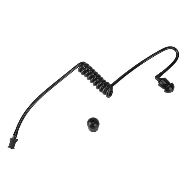 Reemplazo Claro Acústico Tubo para Radio Bidireccional Walkie Sonew Auricular Radio Bobina Talkie Auricular