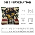 thumbnail image 5 of YINGXI June 19th Throw Pillowcase Decor for Sofa Couch 12x12in, 5 of 5