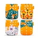 thumbnail image 1 of Paquete de 4 pañales de entrenamiento para bebés Pañales lavables impermeables Impresión ajustable A prueba de fugas Recién nacido Aprendizaje Envoltura de enfermería Tipo 4 seitruly BA000363-04, 1 of 7