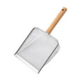 thumbnail image 3 of Bunblic Cat Litter Scooper with Wooden Handle Deep Scooper Cleaning Tool Pet Sifter Scooper Kitty Litter Scooper for Small Animals Kitten Mesh Spacing 5, 3 of 8