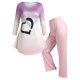 thumbnail image 1 of Conjunto Pijama Talla Extra Estampado Corazón Color Ombre Rosegal Pijamas y Batas Tallas Grandes, 1 of 5