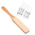 thumbnail image 6 of Double-Sided Leather Strop Sharpening Board with 6 Pastes for Knives and Metal Tools, 6 of 8