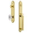 thumbnail image 3 of Grandeur Arcdgrbia_Esetd_Na Arc Solid Brass Rose Dummy Full Plate "D" Grip Handleset -, 3 of 5