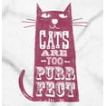thumbnail image 2 of Cats are Purrfect Cute Kitty Lovers Hoodie Sweatshirt Women Brisco Brands M, 2 of 6