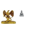 thumbnail image 1 of Escultura,Estatua de resina,figura decorativa para el hogar.,Estatua de mono,Estatua de Buda Mono para Interiores y Exteriores Budista,Figuras en miniatura meditando para decorar el jardín de, 1 of 7