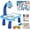Blue, variant on AJZIOJIRO Baby Toddler Drawing Projector for Kids, Mini Trace and Draw Projector Toy Drawing Board Tracing Desk for 3-6T