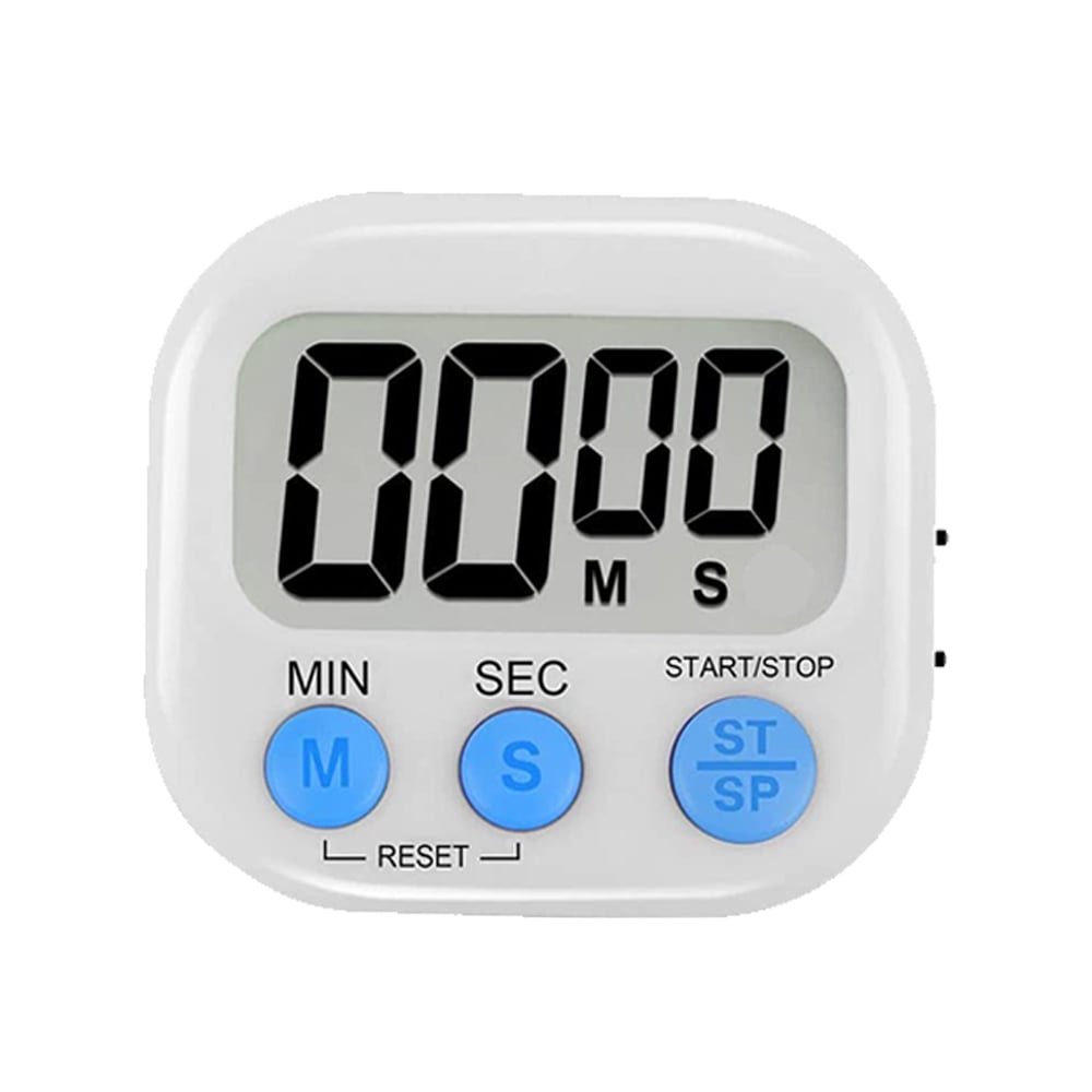 100 PCS Digital Kitchen Timers for Cooking Magnetic Timer for Cooking Loud  Alarm Blue, 1 unit - Smith's Food and Drug