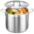 thumbnail image 2 of Stockpot Bakken-Swiss de acero inoxidable de 12 cuartos de g, 2 of 3