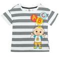 thumbnail image 3 of CoComelon JJ T-Shirt and French TerryShorts Outfit Set Toddler, 3 of 5