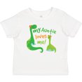 thumbnail image 3 of Inktastic My Auntie Loves Me Dinosaur Boys Baby T-Shirt, 3 of 5