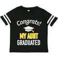 thumbnail image 3 of Inktastic Congrats My Aunt Graduated with Cap Boys or Girls Toddler T-Shirt, 3 of 5