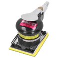 thumbnail image 2 of Random Orbital Sander, Heavy Duty Manual Pneumatic Sander, With Rubber Handle For Metal Woodworking, 2 of 8