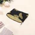thumbnail image 3 of Unique Bargains 1 Pc Vintage Butterfly Makeup Bag Polyester Black Medium, 3 of 5