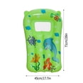 thumbnail image 2 of Tabla de surf flotante para niños, tumbona inflable a prueba de fugas para el verano (verde), flotadores de piscina para niños, 2 of 8