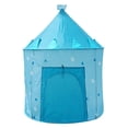 thumbnail image 1 of Princess Castle con de de Estrellas, Se Pliega , Sus Hijos Disfrutarán de Esta / Juguete Azul CUTICAT tienda de campaña para niños, 1 of 5