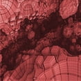 thumbnail image 1 of Ahgly Company Machine Washable Indoor Square Transitional Grapefruit Red Area Rugs, 7' Square, 1 of 7