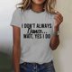 thumbnail image 2 of Camiseta informal de manga corta con estampados para mujer - Blusa holgada con cuello redondo - Top con gráfico de concienciación sobre el cáncer de mama - Camiseta de verano de poliéster suave, 2 of 5