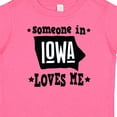 thumbnail image 4 of Inktastic Someone in Iowa Loves Me Souvenir Boys or Girls Baby T-Shirt, 4 of 5