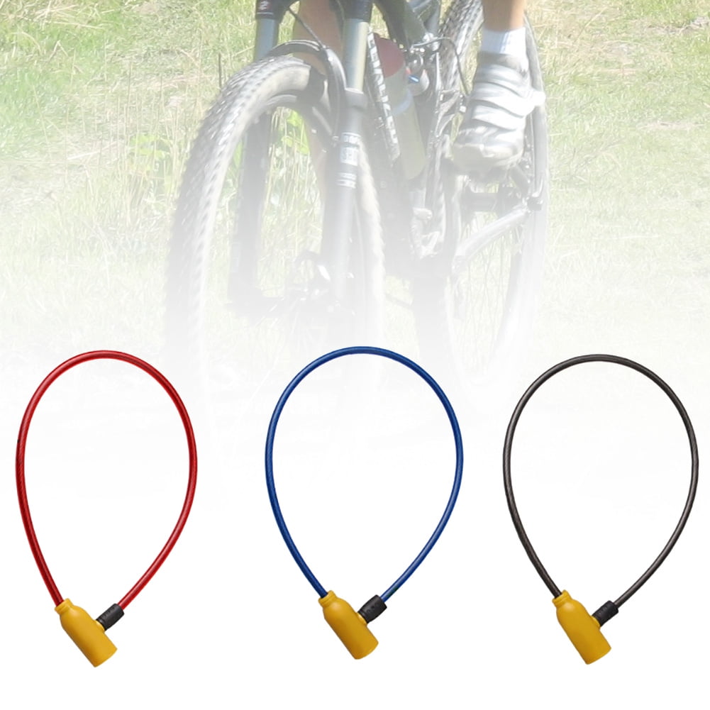 2.8Ft Bike Cable Lock with Keys Security Motorcycle Bicycle Cable Master Lock Bike Lock 