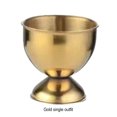 thumbnail image 4 of Xingzhi Durable Stainless Steel Boiled Egg Cups Convenient Accessory For Breakfast Made With Stainless Steel Gold 1, 4 of 6
