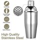 thumbnail image 5 of 6-Piece Stainless Steel Bartender Kit, Cocktail Shaker, Mixing Stick, Bar Tool Set for Drinks, 5 of 5